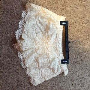 Cute Lace shorts that are very comfy.